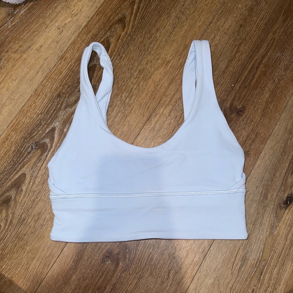 Lululemon light blue align bra